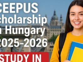 Study in Hungary with the CEEPUS Scholarship 2025