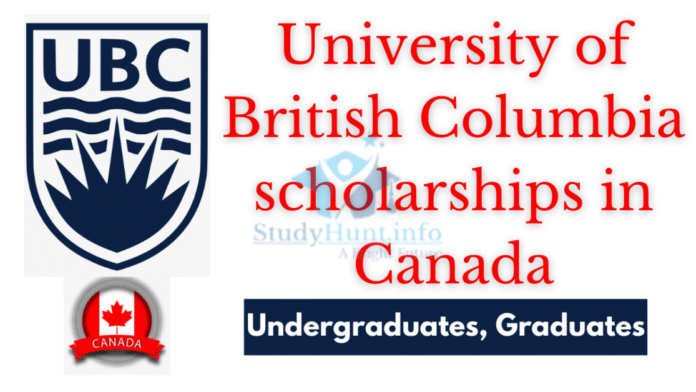 University of British Columbia Fellowships 2026 in Canada (Funded)